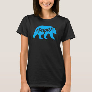 Camiseta Fofinho do Urso do Papa Forte e Amável Fa Pai