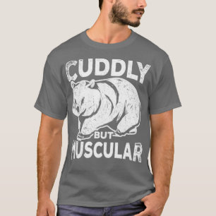 Camiseta Fofinho Mas Mulher Engraçada Muscular