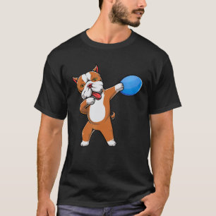 Camiseta Fofinho Pitbull Fazendo Dab Disc Golf Pit Bull Don