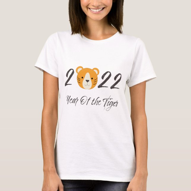 Camiseta Fofo Ano do Tigre 2022 (Frente)