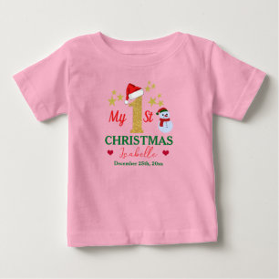 Camiseta Fofo-Cinto-De-Natal Com As Minhas 1ruas.