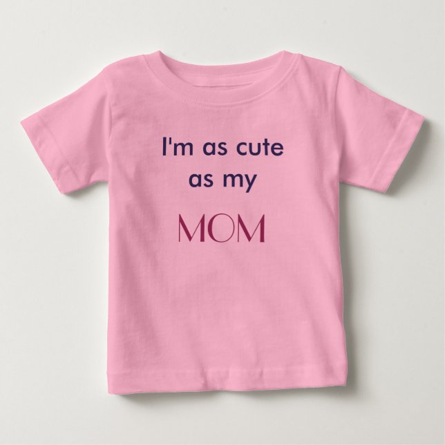 Camiseta Fofo como a minha Mãe (Frente)