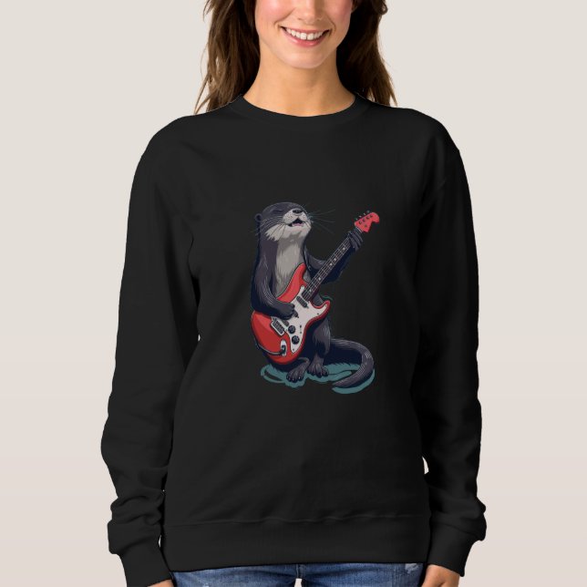 Camiseta Fofo curtindo lona com violão (Frente)