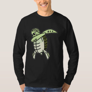 Camiseta Fofo, Dabbing Sea Turtle Ideia Para O Dia Mundial 
