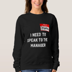 Camiseta Fofo De Karen Halloween Que Preciso Falar Com T