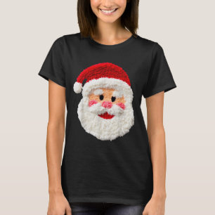 Camiseta Fofo Divertido Preparado Falso Papai Noel de Fio R