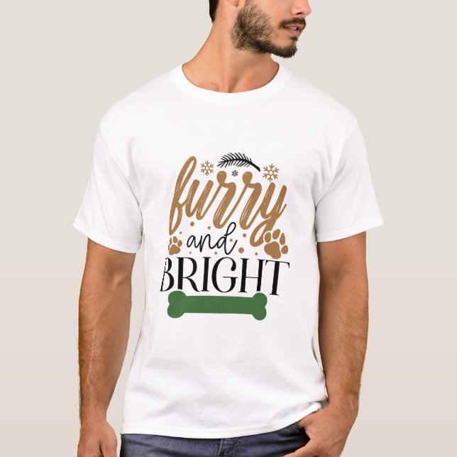 Camiseta Fofo e Brilhante - Natal (Frente)