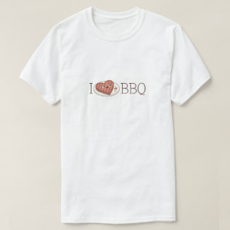 Camiseta Fofo "Eu Amo CHURRASCO", Fanfarrão de Carne