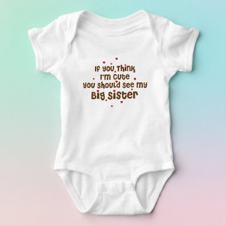 Camiseta Fofo Irmã Mais Velha para Irmã Mais Nova