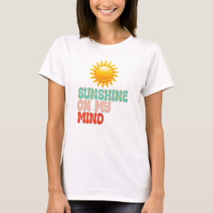 Camiseta Fofo Retro Sol na Mente Verão Praia