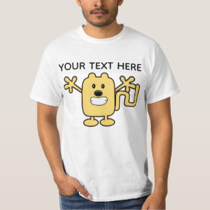 Camiseta Fofo Wow Wow Wubbzy Desenho Gato Amarelo Crianças
