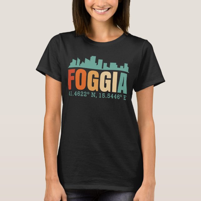 Camiseta Foggia Skyline (Frente)