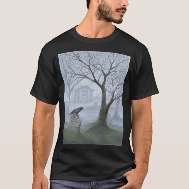 Camiseta Foggy Graveyard (Frente)