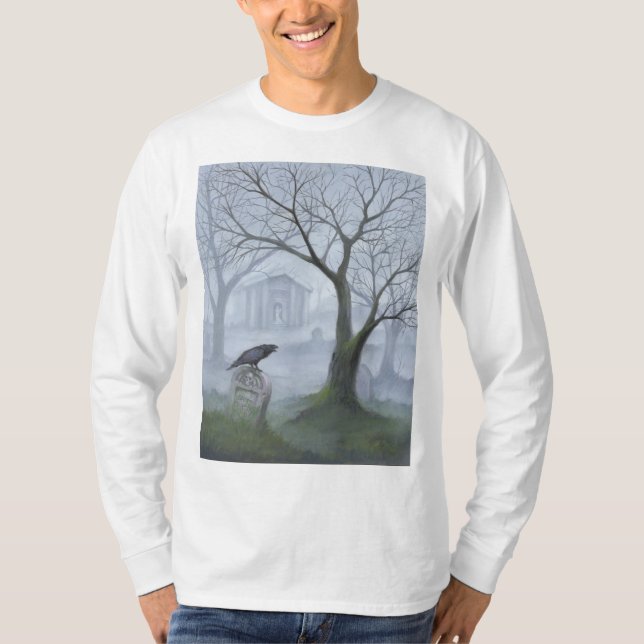 Camiseta Foggy Graveyard (Frente)