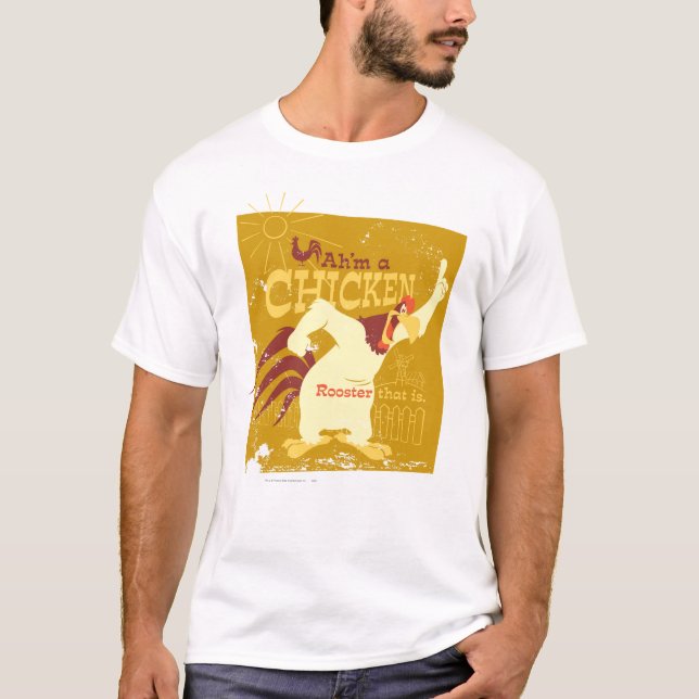 Camiseta Foghorn Ah é uma galinha (Frente)