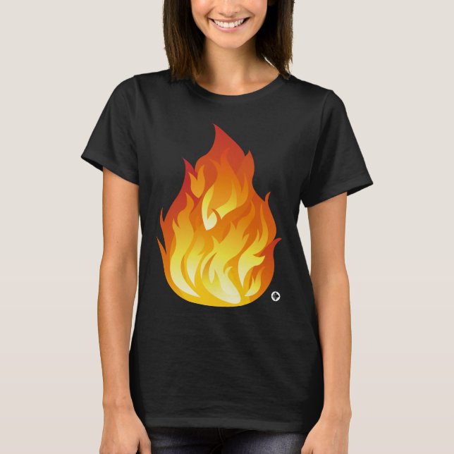 Camiseta Fogo. (Frente)