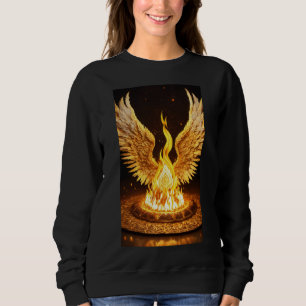 Camiseta fogo burro com asas