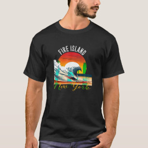 Camiseta Fogo Da Ilha De Fogo Da Retro Vintage O Fogo Da Ro