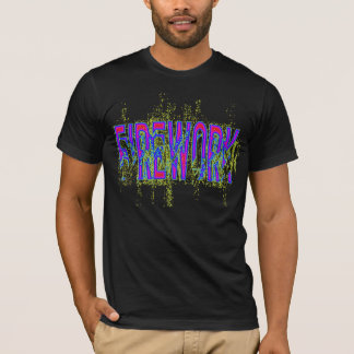 CAMISETA FOGO-DE-ARTIFÍCIO