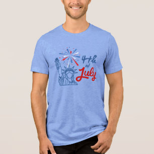 Camiseta Fogo de Artifício Estátua da Liberdade 4