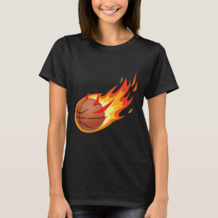 Camiseta Fogo De Bola De Bola De Bola De Fogo É Fogo E Faz