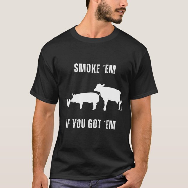 Camiseta Fogo De churrasco: Designs Que Zela (Frente)
