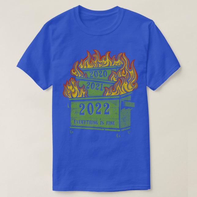 Camiseta Fogo de lixo 2022 (Frente do Design)