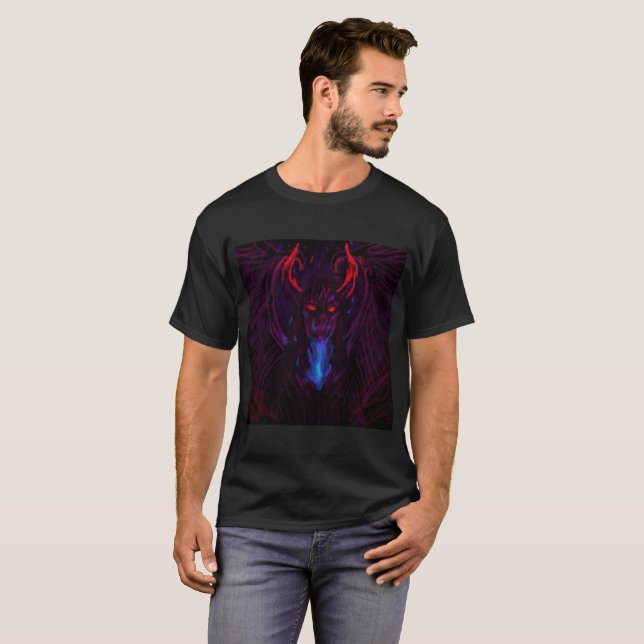 Camiseta Fogo Demônio (Frente Completa)