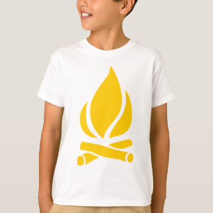 Camiseta Fogo do acampamento