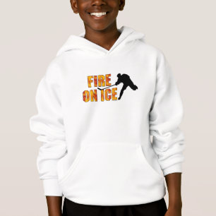 Camiseta Fogo do hóquei no gelo