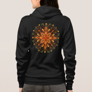 Camiseta Fogo Elemento Flame Mandala Fantasia Mágica