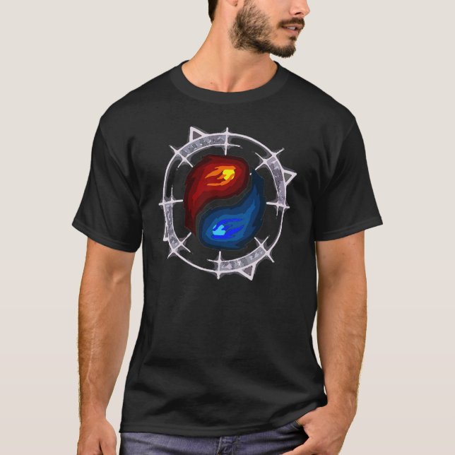 Camiseta Fogo, gelo e misterioso! (Frente)