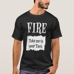 Camiseta FOGO Hot Packet Halloween Taco Costume