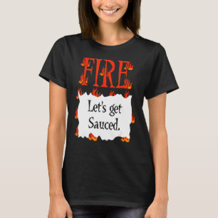 Camiseta FOGO Hot Packet Halloween Taco Costume