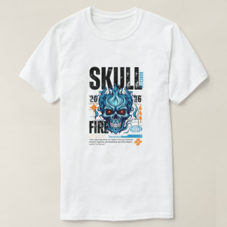 Camiseta Fogo na caveira