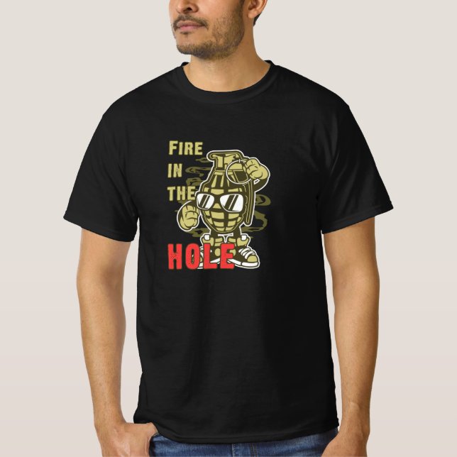 Camiseta Fogo no Buraco (Frente)