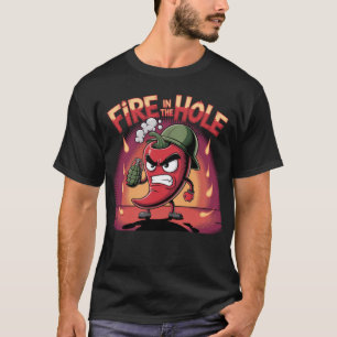 Camiseta Fogo no Buraco Picy Pepper Funny Pepper