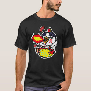 Camiseta FOGO NO HALEITO O Macarrão Mais Apimentado Buldak