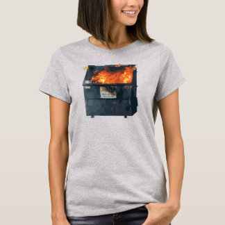 Camiseta Fogo no Lixo - bagunça engraçada