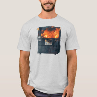 Camiseta Fogo no Lixo - bagunça engraçada