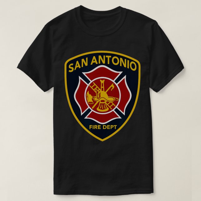 Camiseta Fogo San Antonio  (Frente do Design)
