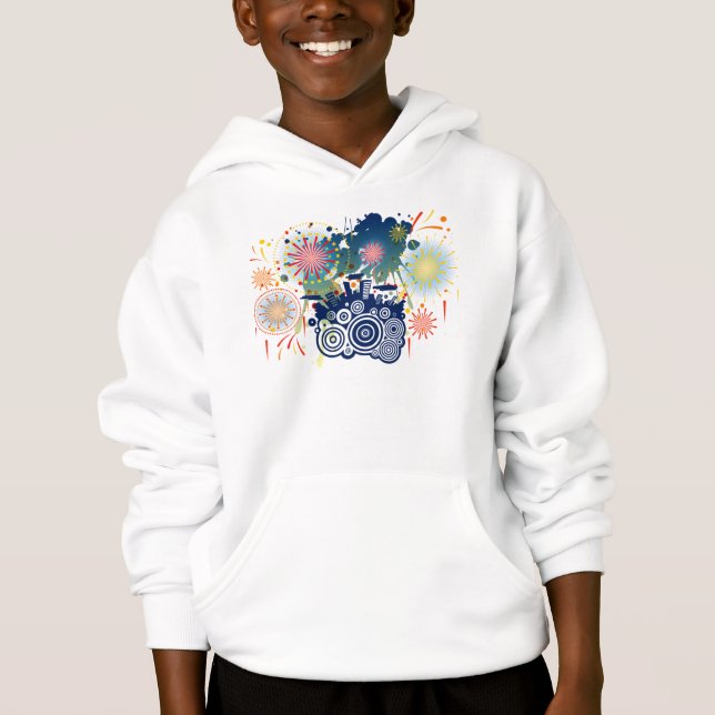 Camiseta Fogos de artifício (Frente)