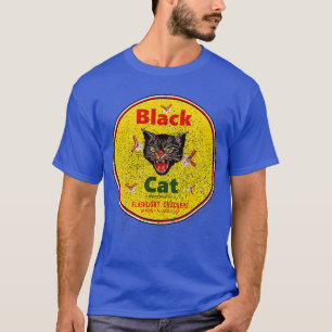 Camiseta Fogos de artifício Black Cat