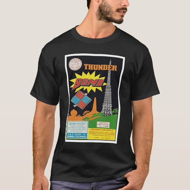 Camiseta Fogos de artifício de troveiros muito divertidos c (Frente)