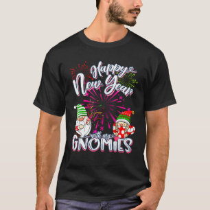 Camiseta Fogos De Artifício Do feliz ano novo Eve Party 202