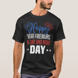 Camiseta Fogos de artifício durante todo o dia e a noite 4