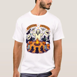 Camiseta Fogos do Fireside | Halloween Tales Spooky Vibes