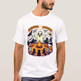 Camiseta Fogos do Fireside | Halloween Tales Spooky Vibes