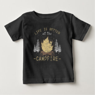 Camiseta Fogueira - A Vida É Melhor Perto Da Fogueira