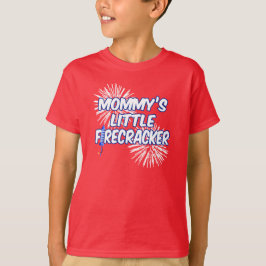Camiseta Fogueira de Bombeiros de mamãe Cute Kids 4 de julh